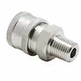Male Socket Stainless Steel - 1/4" - 24.0062