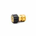 Coupler Brass 3/8 Inch Quick Connect-M22 Female Tw