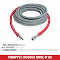 Simpson Cleaning Wrapped Rubber Hose 41185