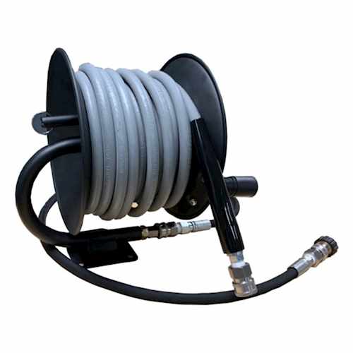 PRESSURE WASHER HOSE REEL KIT- 50' NON MARKING GREY