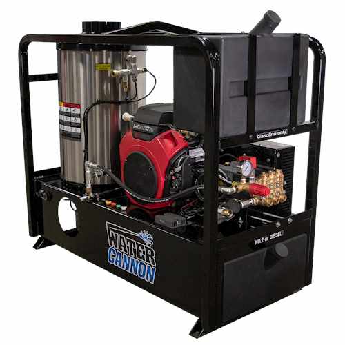 Portable Gas-Powered Hot Water Industrial Pressure Washers