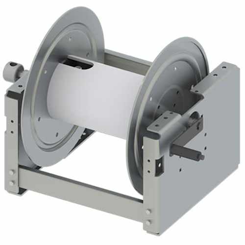 12 Inch HD Aluminum Manual Hose Reel - HR-12ALF-M