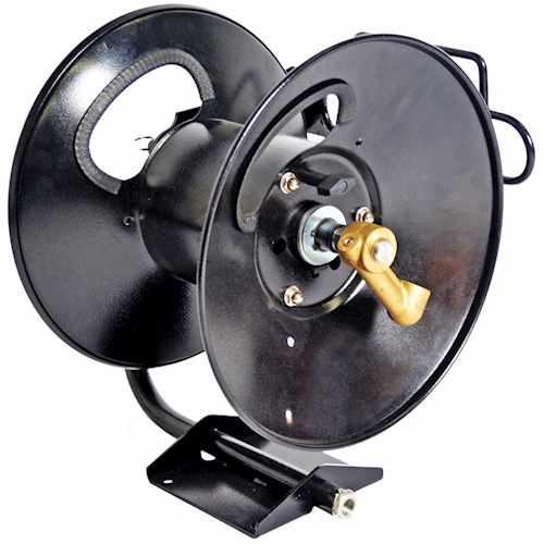 Simpson 803403 Black Steel Hose Reel for 3/8 Inch x 200 Feet Up To