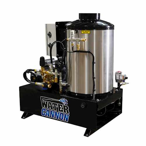 Hot Water 8GPM-3600PSI 20Hp Motor 208V-3Ph-720,000