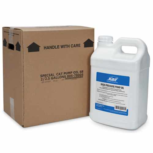 CatPumpCrankcaseOil5GallonTwinPackISO68Hydraulic6105