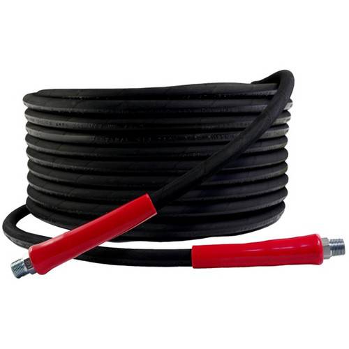 6000PSI-100 Foot-Black Pressure Washer Hose