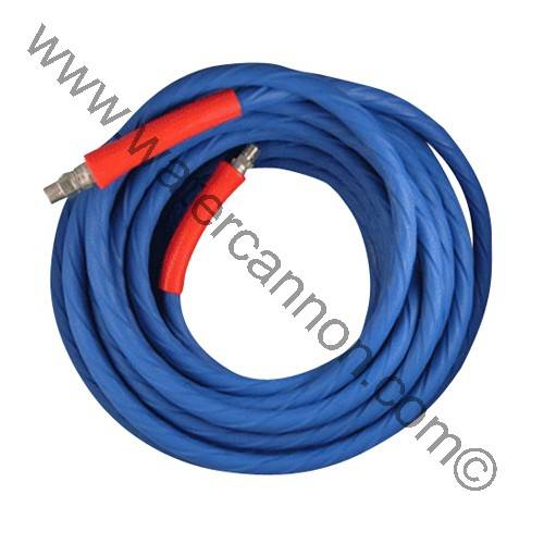Spiral Flow BlueNon Marking Hose-Goodyear-3/8 I.D.-4000PSI Hose