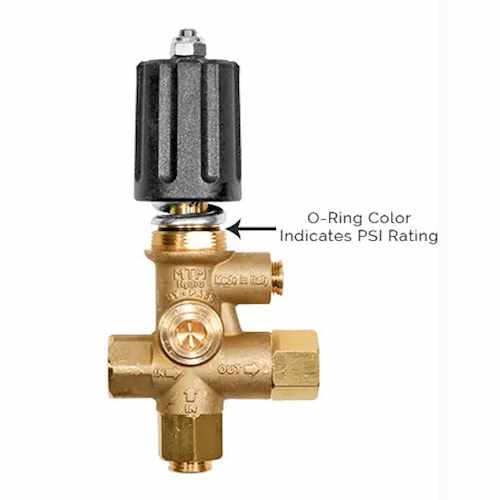 Unloader With Bypass Handle-Mg4000 1500 PSI, Yello