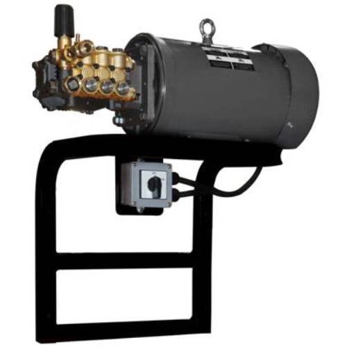 Wall Mountelectric Pressure Washer 2.2GPM 1500PSI 1750Rpm 2Hp/110V
