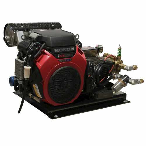 12GPM 3000PSI Honda IGX800 Poly-Dr GP Pumps Skid P