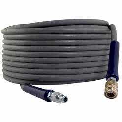 Gray Pressure Washer Hose - 200 Foot - 6000PSI