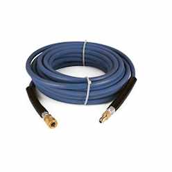 4500 PSI 50 Foot Blue Pressure Washer Hose Qc Inst