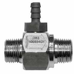 Chemical Injector, .083 Orifice, 1 Barb - GP100334